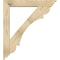 Ekena Millwork Olympic Traditional Rough Sawn Bracket w/ Offset Brace, Douglas Fir, 6"W x 34"D x 38"H BKT0604X34X38OLY01RDF - alternate 3